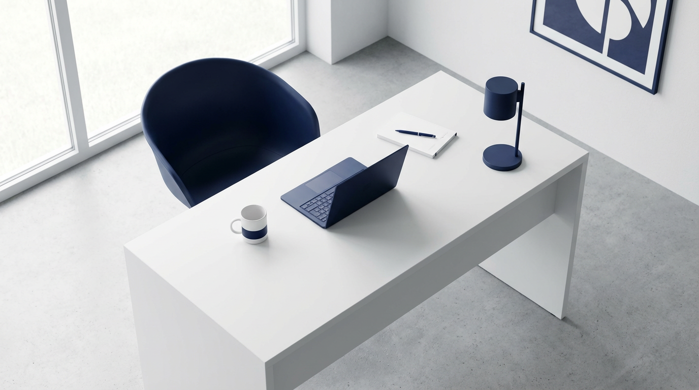 Modern minimalist office